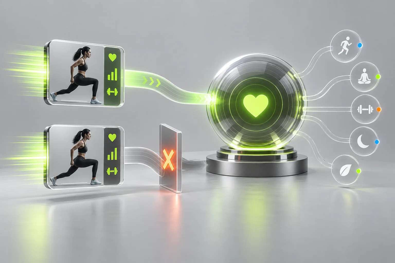 Duplicate workout records being merged into one complete health-data entry