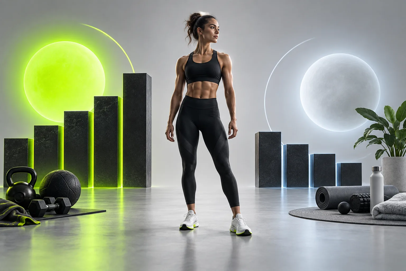 An athlete balancing training readiness with a reduced recovery workload